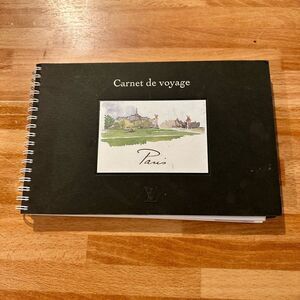 Louis Vuitton Carnet de Voyage Sketchbook